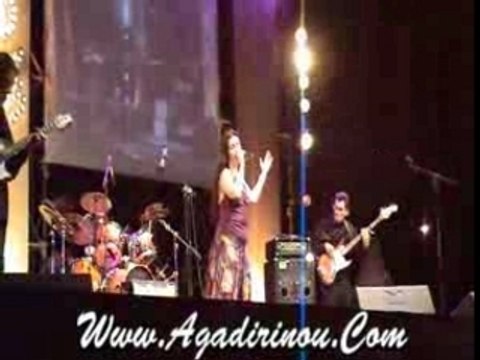 Rona Hartner au Festival Timitar Agadir 2007