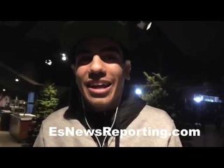 Chimpa Gonzalez on his promoter Oscar Dela Hoya - EsNews Boxing