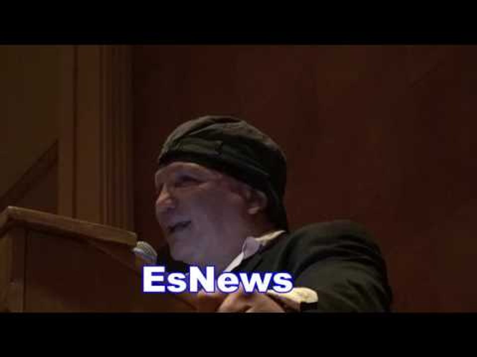 roberto duran and vinny paz exchange stories from thier fights EsNews Boxing