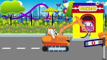 Emergency Cars - The Yellow Tow Truck saves Cars Friends - Cars & Trucks Cartoon for children