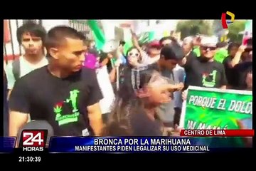 Denuncian que policía reprimió con violencia Marcha Mundial de la Marihuana
