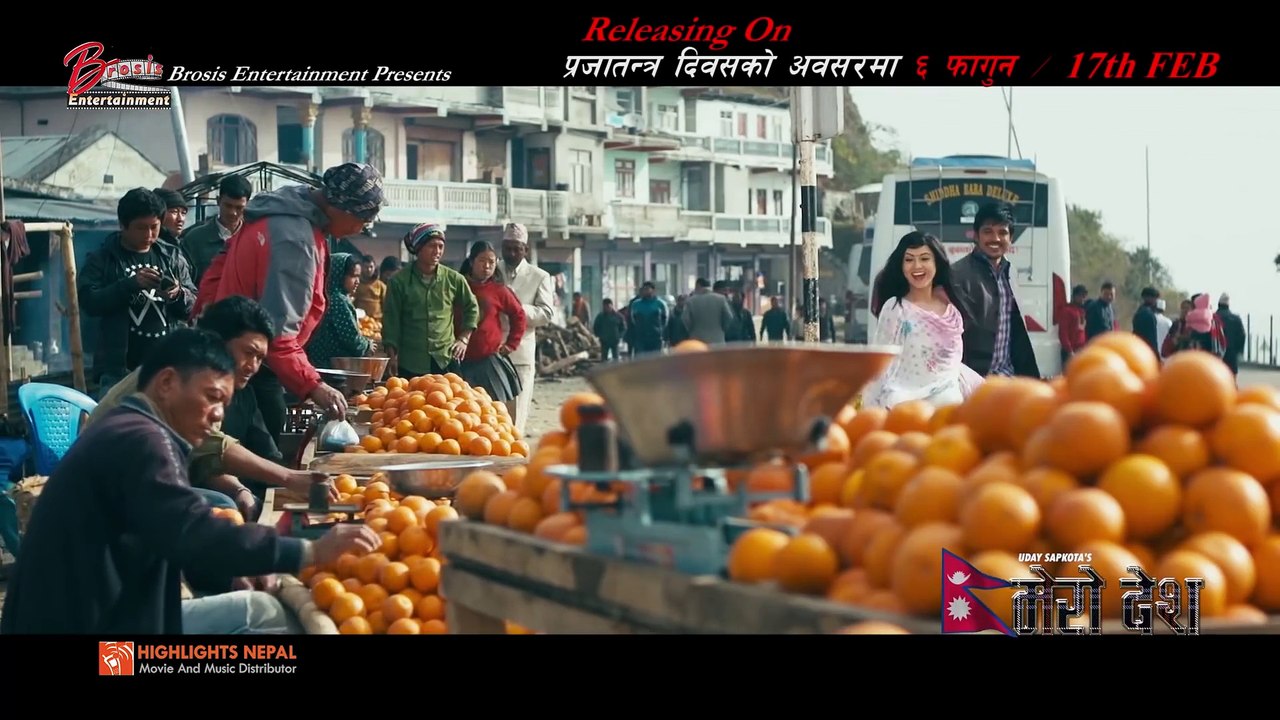 MERO DESH - New Nepali Movie Trailer 2016 2073   Nisha Adhikari, Prajwol Giri