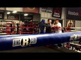 Mikey Garcia in camp for Dejan sparring - esnews boxing