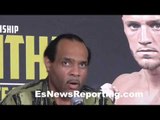 John David Jackson Bernard Hopkin's trainer on the fight - EsNews Boxing