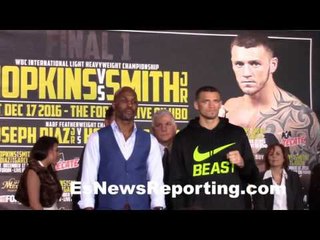 FACE OFF Bernard Hopkins vs Smith Jr - EsNews Boxing