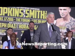 Joe DeGuardia CEO of Star Boxing Hopkins vs Smith - esnews Boxing