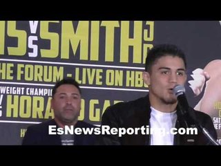 Co Main Event Hopkins vs Smith-Joseph Diaz, Jr. and Horacio Garcia press conference