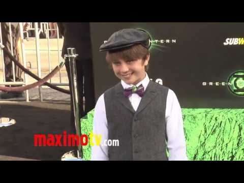 Gattlin Griffith at GREEN LANTERN World Premiere Arrivals