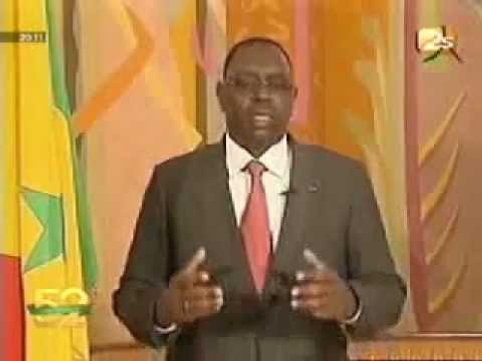 JT Français - Discour du Président de la République Macky Sall