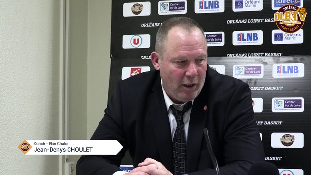 J31 Pro A vs Chalon - Réaction de Jean-Denys Choulet