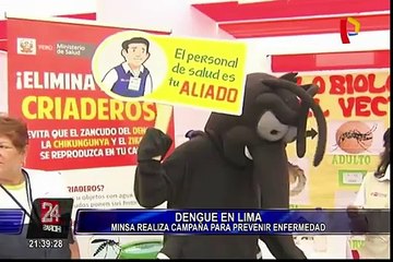 Independencia: Minsa realizó campaña para prevenir el dengue