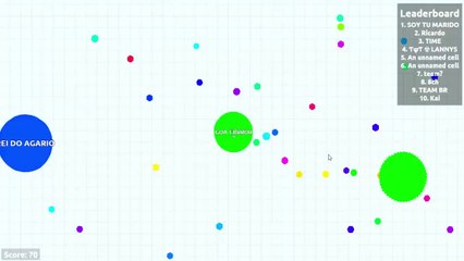 AGAR.IO - Fiz dupla com Wun Wun - Gameplay Comentado