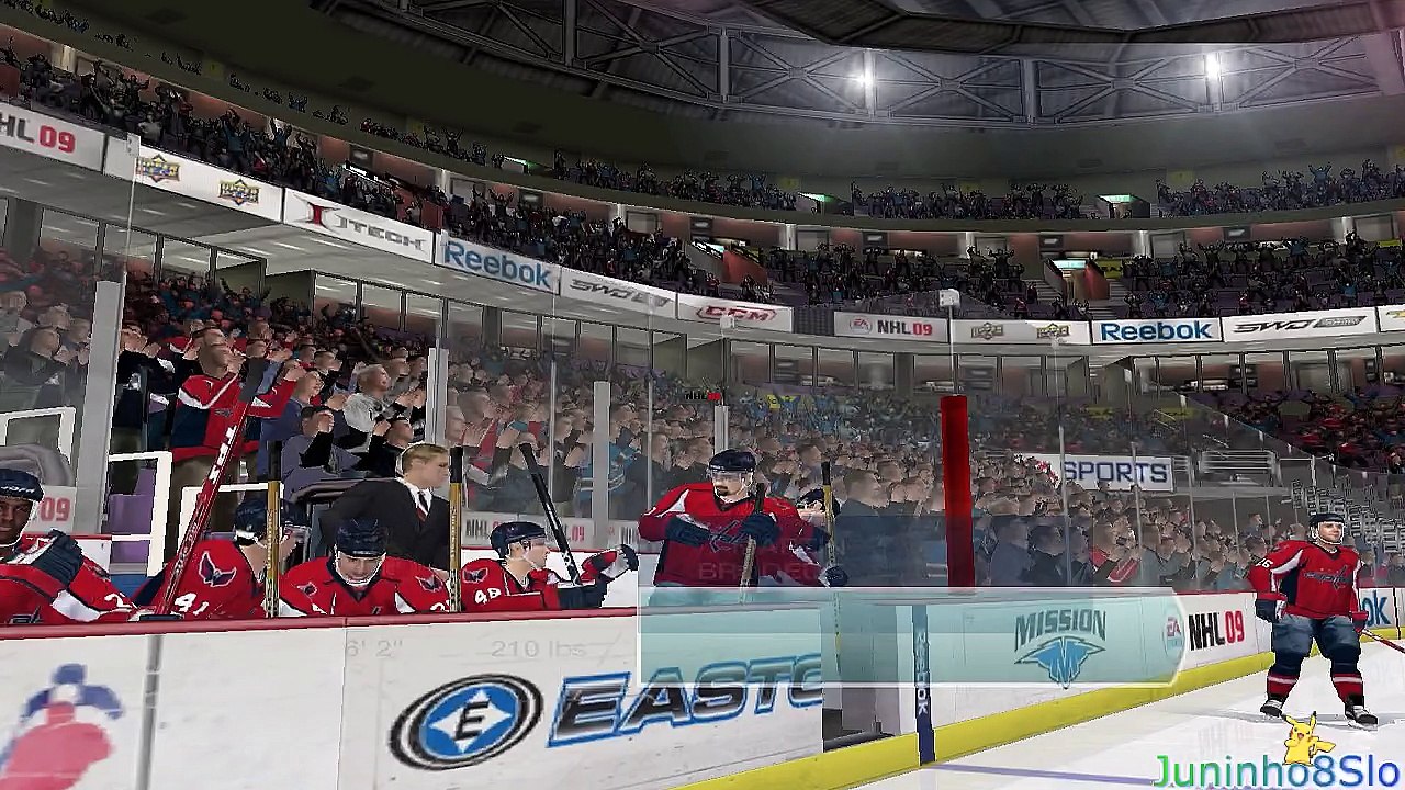 NHL 09-Dynasty mode-Washington Capitals vs Ottawa Senatprs-Game 94-Playoff game 12-The Eastern Confernce final-Game 2