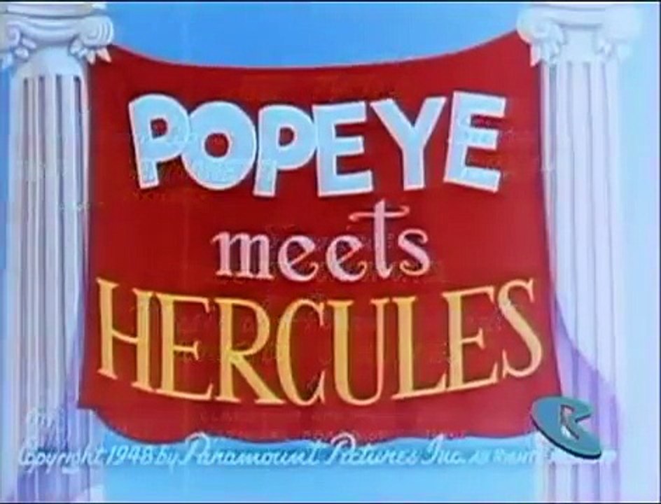 Popeye (1933) E 156 Popeye Meets Hercules