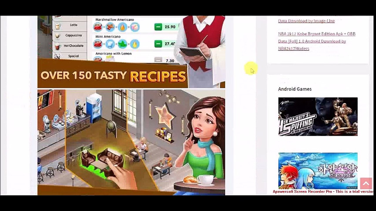 My Cafe: Recipes & Stories MOD Apk + OBB Data [Unlimited Money]