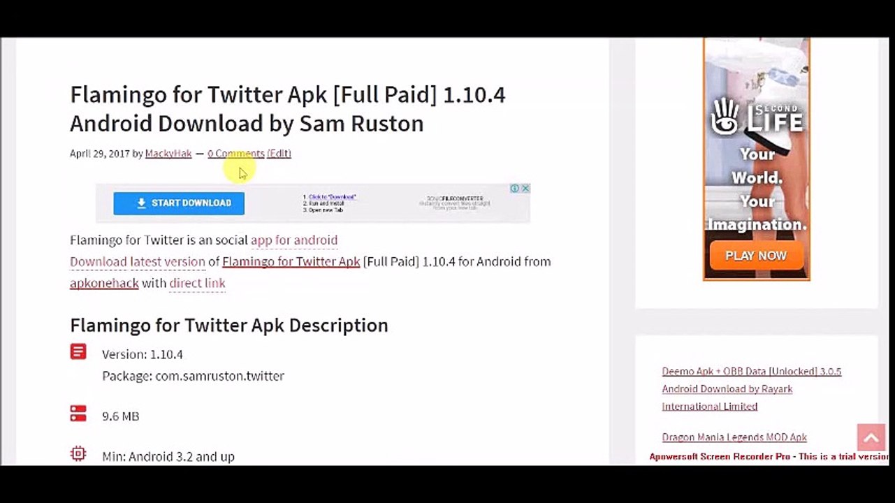 Flamingo for Twitter Apk [Full Paid]