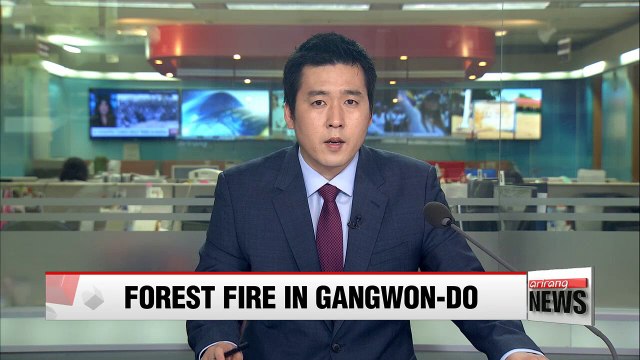 Thousands evacuate as wildfire creeps in eastern Korea