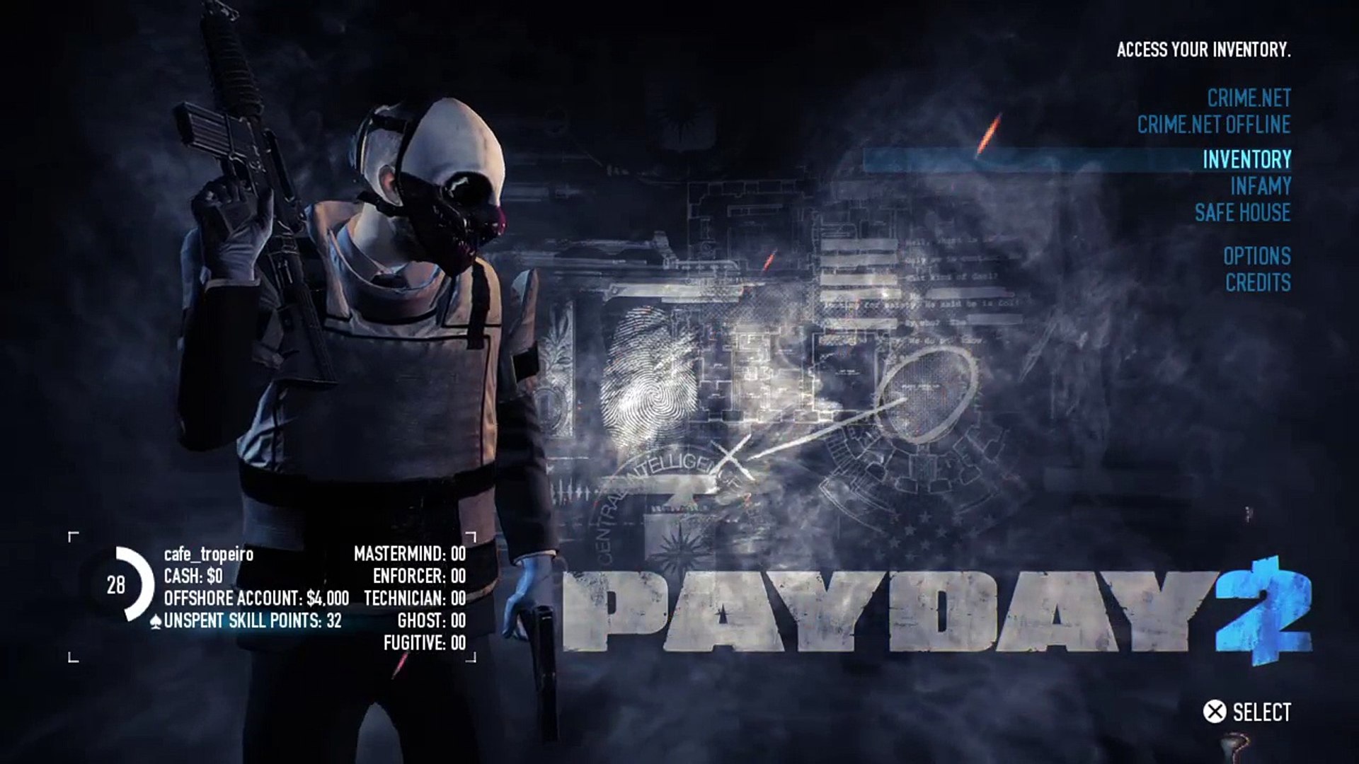 Transmissão ao vivo de PAYDAY