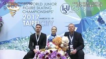 世界Jr.フィギュアスケート選手権2017女子フリー 2017年3月18日 170318 ( 1 / 2 ) part 1/2