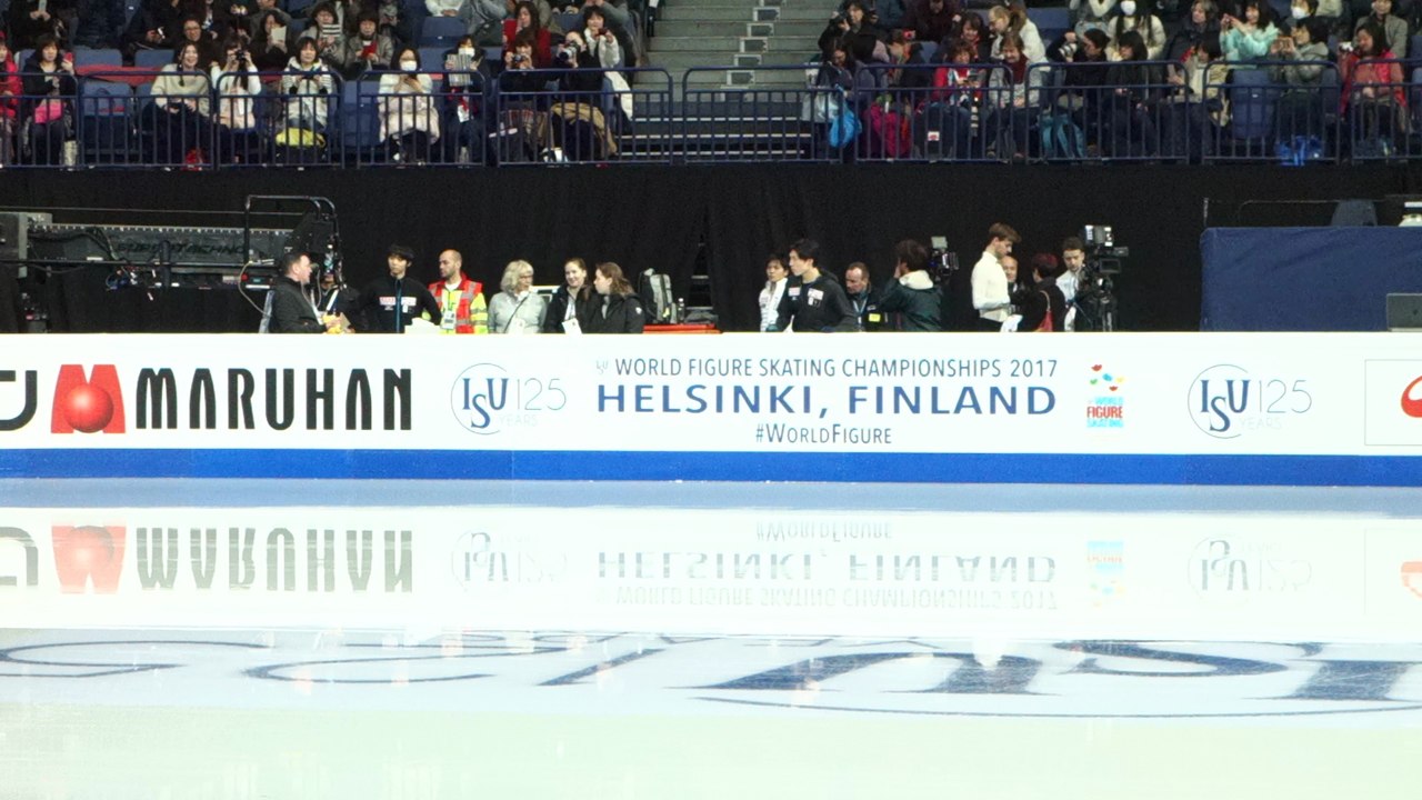 20170327 Yuzuru Hanyu 2017 World Practice Part 1