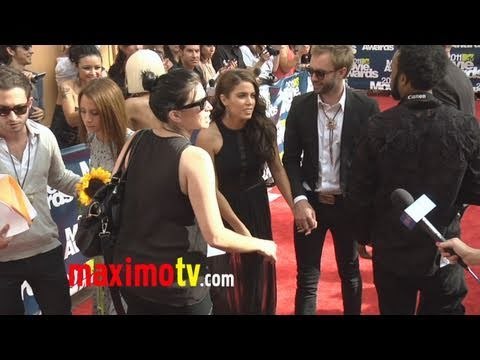 Nikki Reed and Paul McDonald at 2011 MTV MOVIE AWARDS Red Carpet