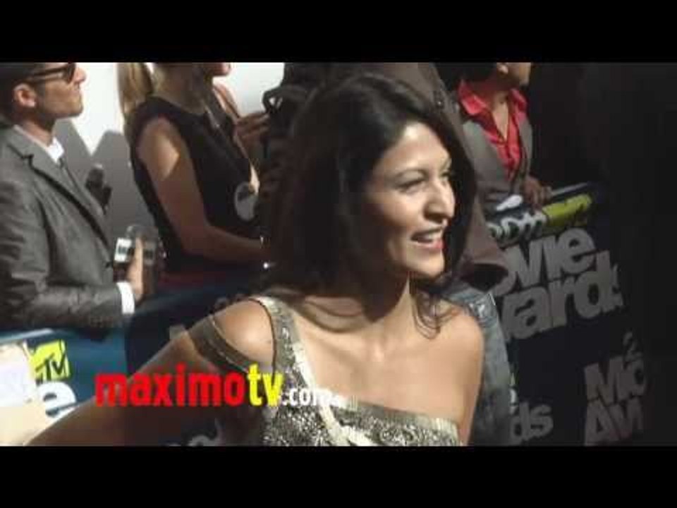 Tinsel Korey at 2011 MTV MOVIE AWARDS Red Carpet