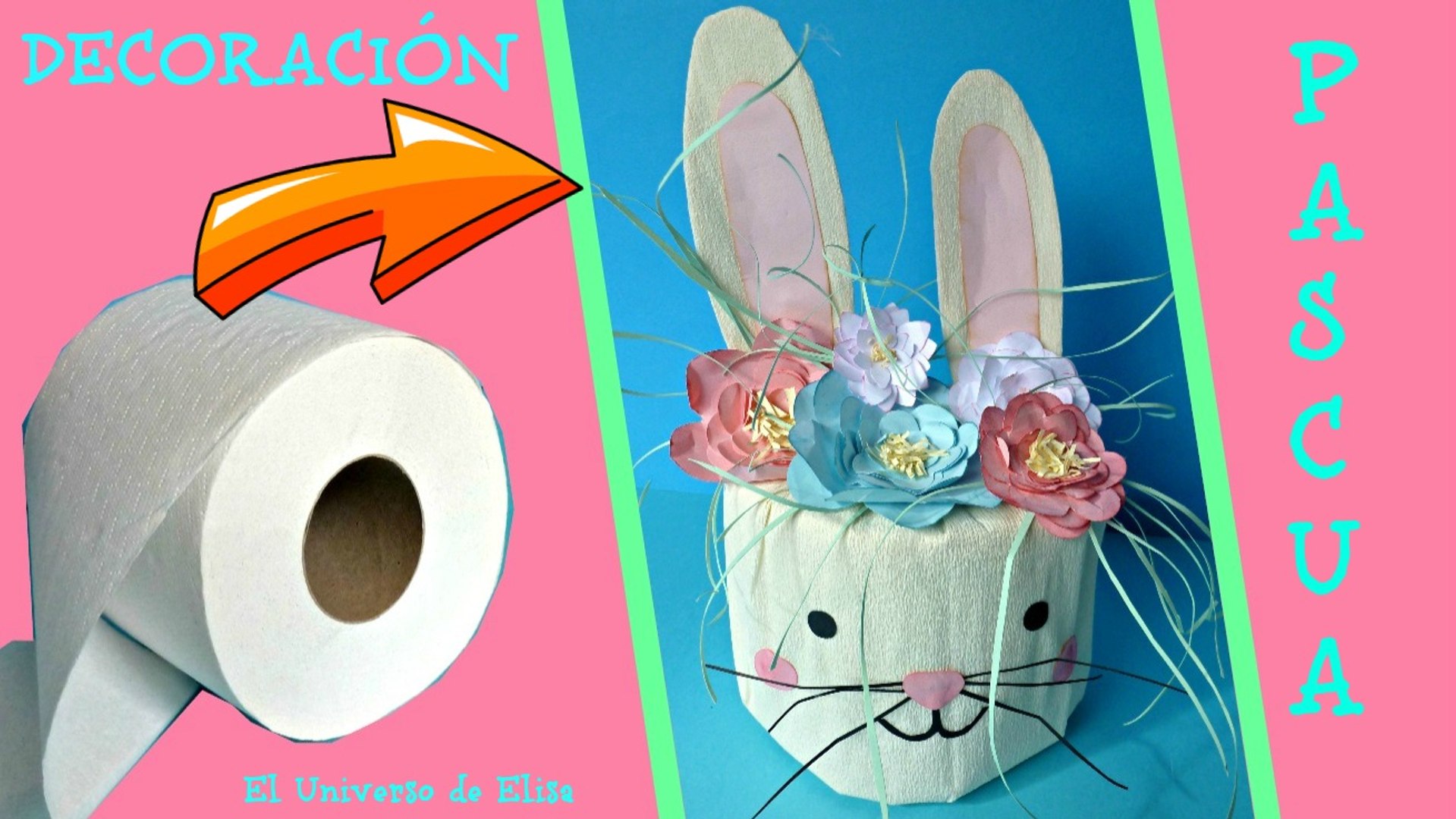 Manualidades para Pascua, Increibles Manualidades con Papel, Cómo hacer un  Conejo de Pascua - Vídeo Dailymotion