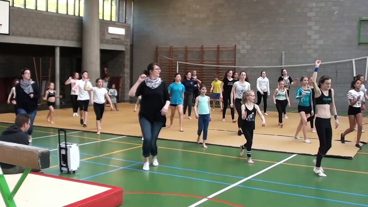 Répétition flashmob