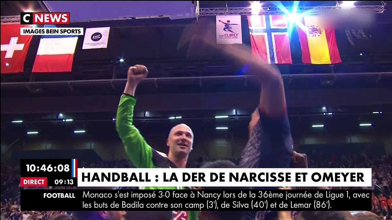 Thierry Omeyer et Daniel Narcisse font leurs adieux à l'équipe de France