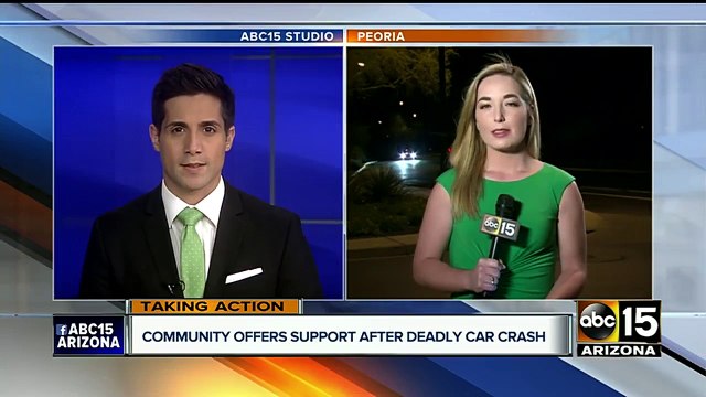 Firefighters hold fundraiser for Peoria girl killed in crash