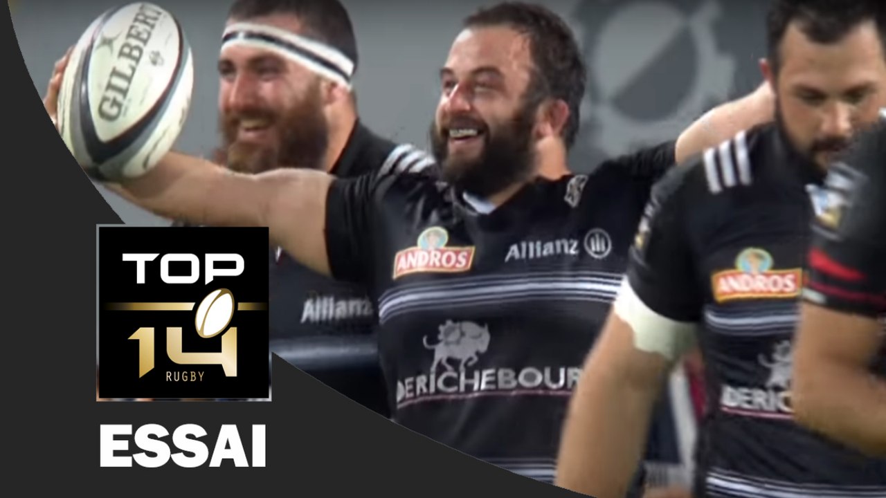 TOP 14 ‐ Essai Guillaume RIBES 2 (CAB) – Brive-Castres – J26 – Saison 2016/2017