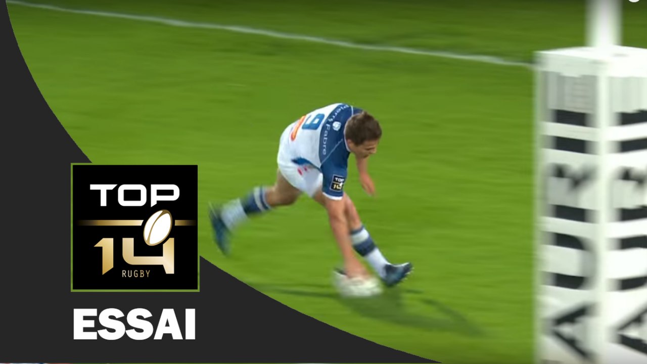 TOP 14 ‐ Essai Antoine DUPONT 2 (CO) – Brive-Castres – J26 – Saison 2016/2017