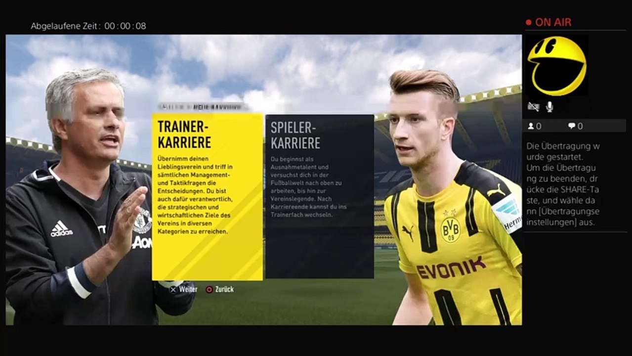 Karriere Fifa 17