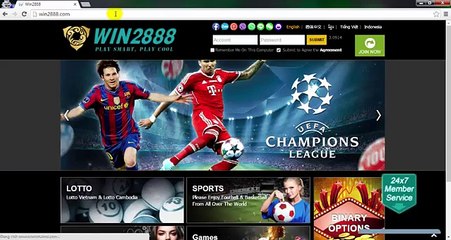 Win2888 - Hướng dẫn Đăng ký tài khoản chuẩn nhất 2017