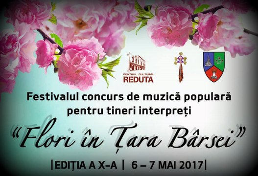 Festivalul concurs de muzică populară pentru interpteti 'Flori înŢara Bârsei' ediţia a - X- a