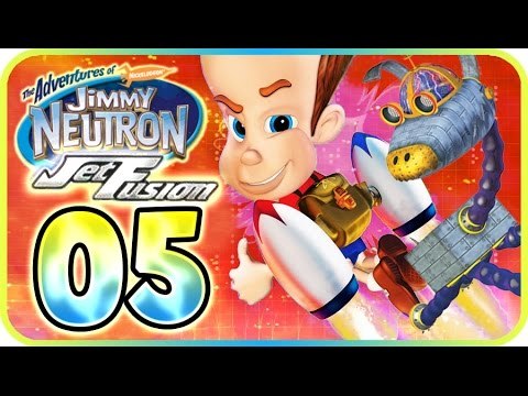 Jimmy Neutron: Jet Fusion Walkthrough Part 5 (PS2, Gamecube) Level 5 - The Lost Jungle