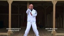 Wing Chun for beginners lessons 19 basic hand exercise static blocking for high kicks