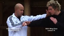 Wing Chun for beginner lesson 14 basic hand exercise block a straight punch on outside of the arm