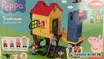 Peppa Pig Cabane dans l’arbre Jeu de Contruction Jouets Treehouse Blocks