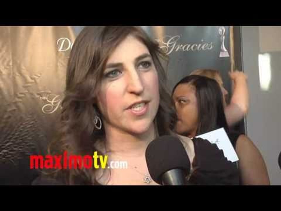 Mayim Bialik Interview at "36th Annual Gracie Awards" Gala