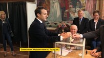Présidentielle : Emmanuel Macron vote au Touquet, Marine Le Pen à Hénin-Beaumont