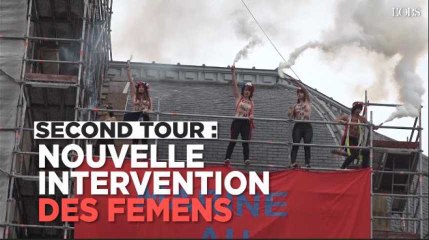 Second tour : nouvelle opération anti-Le Pen des Femen