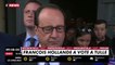 François Hollande s'exprime après son vote à Tulle