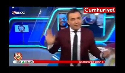Beyaz Tv spikeri sinirlerine hakim olamadı, Eser Yenerler'i hedef aldı: O tiple...