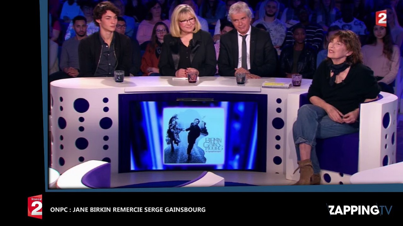 ONPC : Jane Birkin remercie Serge Gainsbourg de l’avoir sauvée (Vidéo)