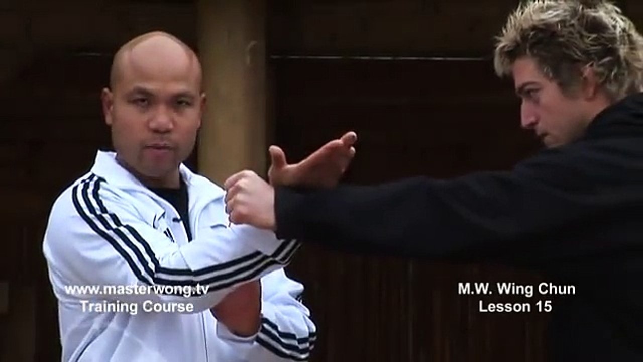 Wing Chun for beginners lesson 15 basic hand exercise blocking a straight punch on inside arm