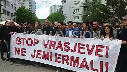 Nis marshi në Mitrovicë me moton “Stop vrasjeve, ne jemi Ermali”