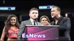 Canelo Seconds After Chavez Fight He Signed Contract To Face GGG Two Weeks Ago - EsNews Boxing