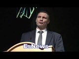 vitali klitschko when he told people he'll be champ they laughed at him EsNews Boxing