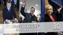 Présidentielle: Macron, Le Pen, Mélenchon,... ils ont voté